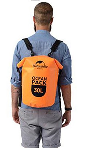 La Mejor Bolsa Estanca Ocean Pack: Cámara, Teléfono y Ropa Salvo (orange, 30L)