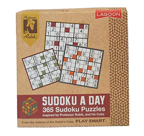 Lagoon Group- Rubik Sudoku A Day Deskblock Bloque de Escritorio, Multicolor (9033)