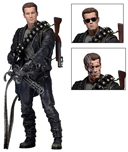 LLly NECA Terminator Future Soldier 2 T800 T2 Arnold Figura Modelo, Juguete Favorito De Los Fanáticos del Anime, Figura De Acción De 17 cm