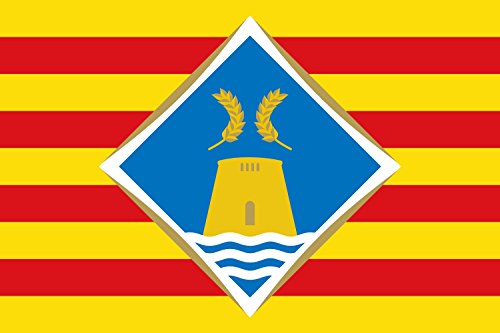 magFlags Bandera Large Formentera Islas Baleares, España | Bandera Paisaje | 1.35m² | 90x150cm