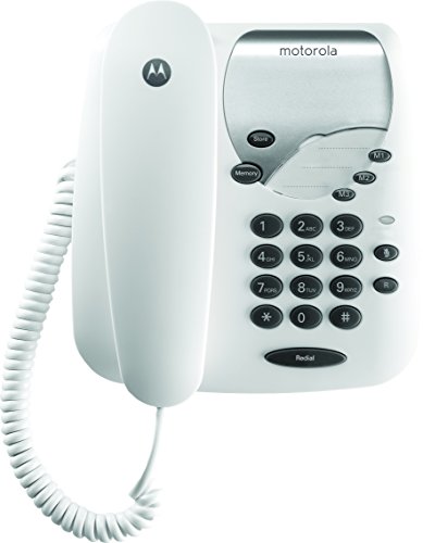 Motorola MOT30CT1B - Teléfono, color blanco