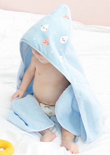 Mr. Wonderful WOA09001EN Toalla de baño para bebé con capucha