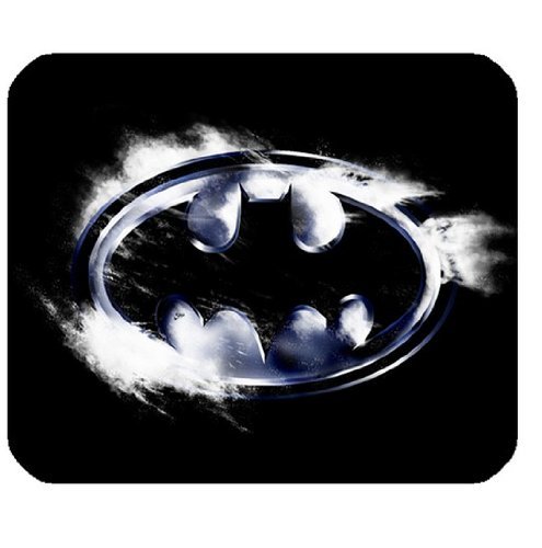 Ordenador ratón Batman Logo alfombrilla de ratón cuadrados