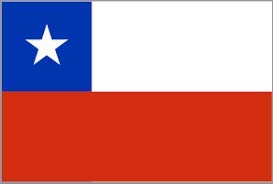 Q&J Bandera Oficial de Chile - Medidas 150 x 90 cm. - Polyester 100% - para Exterior e Interior