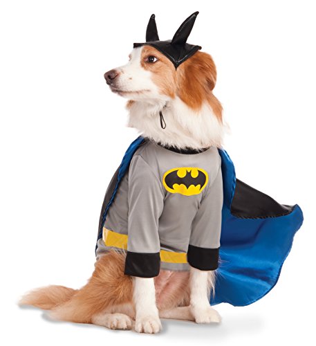 Rubie'S Disfraz Oficial de DC Batman para Perro, tamaño de Perro Grande: Cuello a Cola de 36 Pulgadas, Pecho 32 Pulgadas