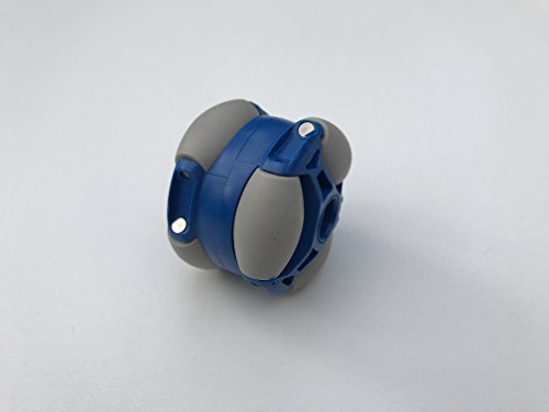 rueda roldana omnidireccional plástico Ø 40 mm, 48 mm, 60 mm, 80 mm para transportador de ruedas omnidireccionales (diametro: 40 mm)