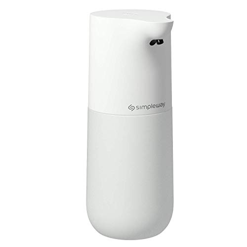 Simple Way Dispensador de desinfección automático con sensor de infrarrojos, capacidad de 533 ml, para baño, cocina, hotel, restaurante