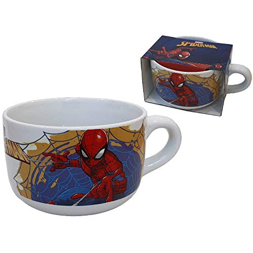 Taza larga Jumbo Spiderman Marvel de cerámica en caja regalo – M00418MC