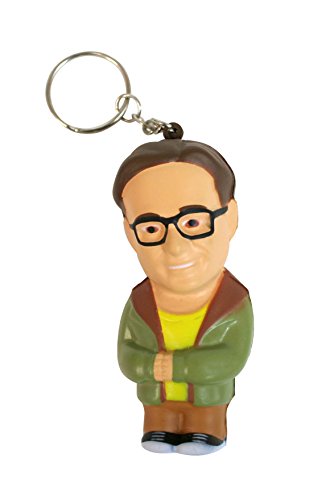 The Big Bang Theory - Leonard, llavero antiestrés mosquetón, 8 cm (SD Toys SDTWRN89453)
