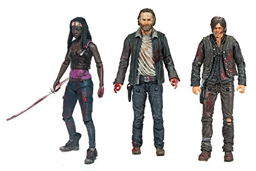 The Walking Dead 14523 - Figura de héroe, Daryl y Michonne TV