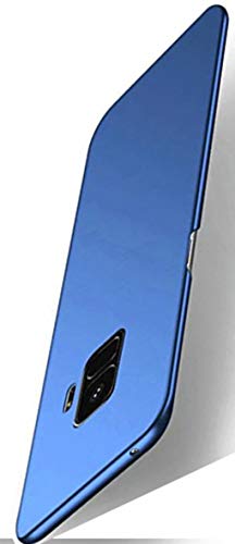 Tianqin Funda Samsung Galaxy S9 Plus, Ultra-Delgado Carcasa Protectora Ultra Ligera PC Plástico Duro Case Anti-Rasguños Parachoque Estilo Simple para Samsung Galaxy S9 Plus Estuche - Azul
