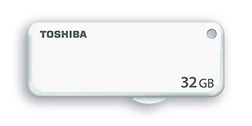 Toshiba U203 - Tarjeta de Memoria de 32 GB (De plástico, 0-50 °C, -20-60 °C, USB) Color Blanco