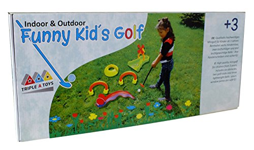 Triple A Toys 20093 Juego de Golf Funny Kids 10T