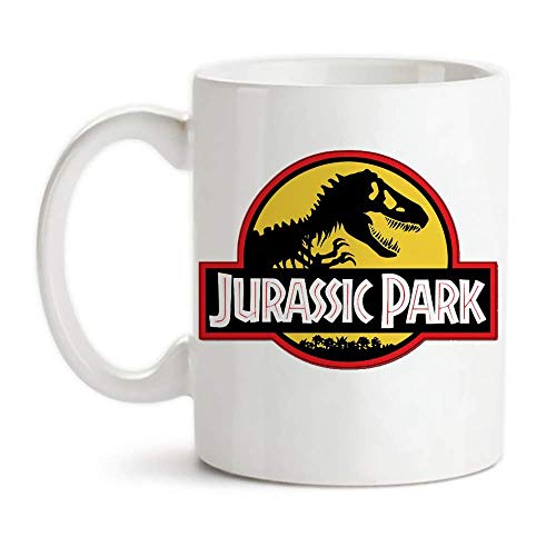 Urassic Park Jurassic Park - Taza de café (cerámica), diseño de Parque Jurásico