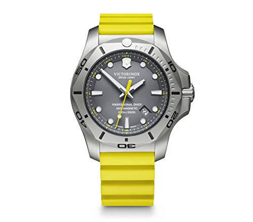Victorinox Hombre I.N.O.X. Professional Diver - Reloj de Acero Inoxidable de Cuarzo analógico Hecho en Suiza 241844