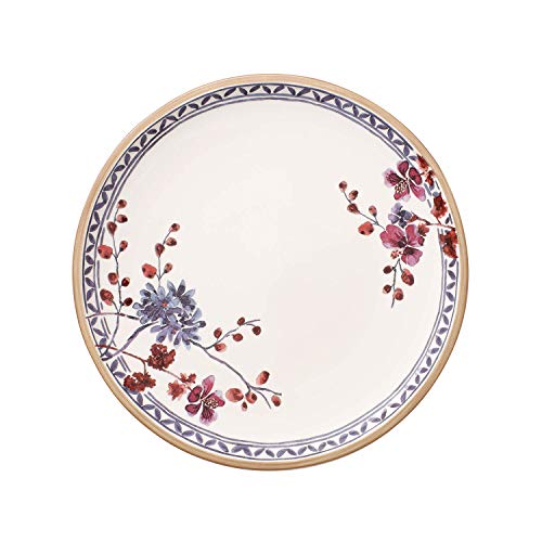 Villeroy & Boch Artesano Provençal Lavendel - Floral Plato llano, 27 cm, porcelana premium, color blanco/colorido