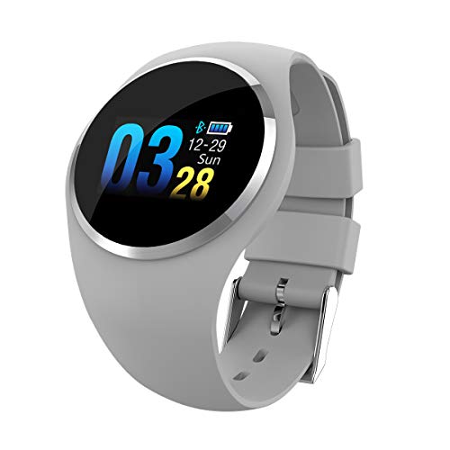 Zeerkeer Smartwatch, Reloj Inteligente Pulsera de Actividad con Pulsómetro, Blood Pressure,Impermeable IP67 Facebook/Twitter/Whatsapp inseguitori de Fitness