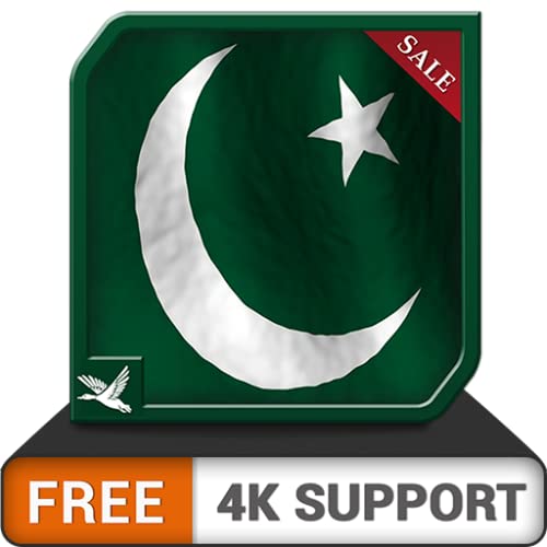 bandera de larga vida de Pakistán gratis: celebre el día nacional y de independencia con un hermoso tema en su hdr 8k 4k tv y dispositivos de fuego como fondo de pantalla y tema para la mediación y la