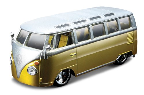 Bburago 42004 - Figura de furgoneta Volkswagen "Samba" a escala 1:32 (varios colores) , color/modelo surtido