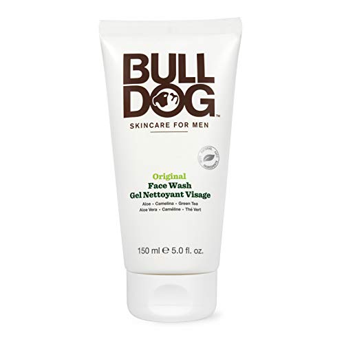 Bulldog - Gel limpiador facial original, 150 ml