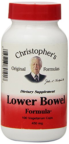 Dr. Christopher's Original Formulas Lower Bowel Formula Capsules, 100 Count by Dr. Christopher's Original Formulas