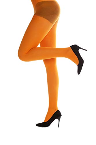 Dress Me Up - WZ-012O-orange Panti Medias Carnaval Halloween Naranja S/M