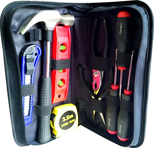 Estuche set de Herramientas Ekeko Home Survival Briefcase. Practico set de herramientas para cualquier emergencia en el hogar, coche, autocaravana.