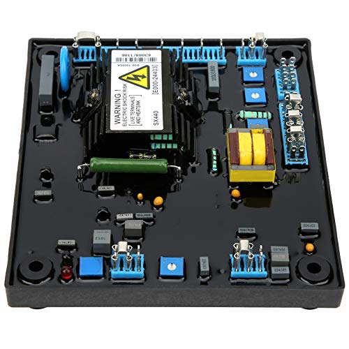 Generador SX440 Regulador de voltaje Generador duradero AVR Ajustable sin escobillas para 60 HZ