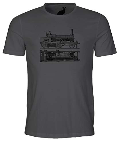 Great Northern Express - Camiseta para hombre con diseño de tren de vapor