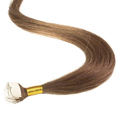 hair2heart 24 x Extensiones Mini Tape Remy - 14-60cm 30 g