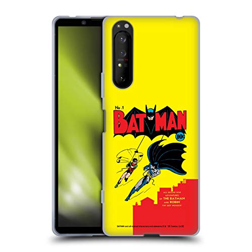 Head Case Designs Oficial Batman DC Comics Robin Número 1 Fundas de cómics Famosas Carcasa de Gel de Silicona Compatible con Sony Xperia 1 II 5G