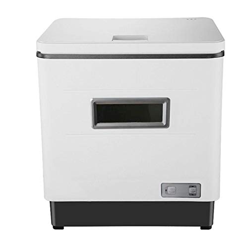 Instalación gratuita Mini mesa automática para encimera Lavavajillas en acero inoxidable, 360° de lavado, consumo de agua: 12L - 42 x 38 x 46 cm
