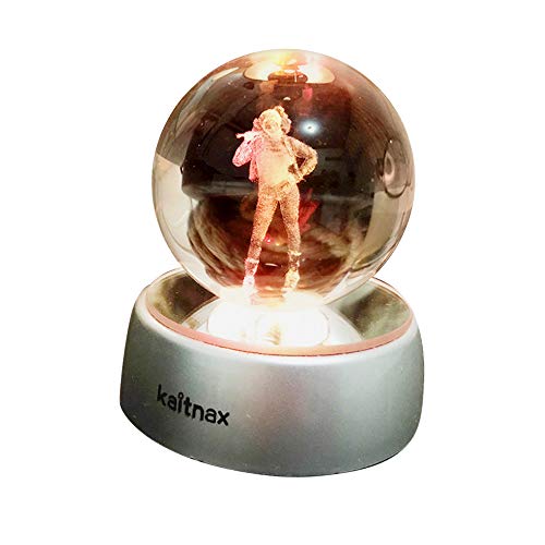 Kaitnax 3d - Lámpara de bola de cristal para grabado láser, imagen en la bola LED