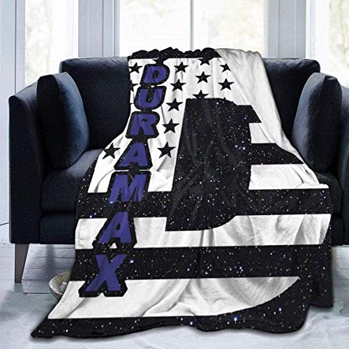 Manta de 60 "x 80", Duramax D Flag Throw Blanket Manta cálida Manta de Cama Gruesa Ultra Suave para sofá Sofá