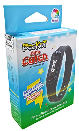 Muñequera táctil LED «Pocket Auto Catch 2020» para Pokémon Go (alternativa para Go Plus | Desarrollada por Datel y fabricada por Brook)