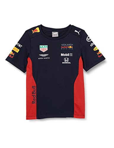 Red Bull Racing Official Teamline Camiseta, Niños 104 Top - Ropa Original