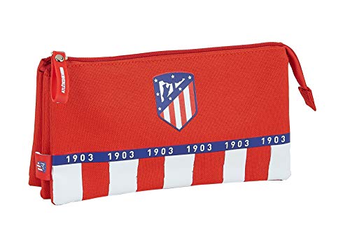 safta - Atlético de Madrid Portatodo, Color rojo/blanco/azul, 200xx60 mm (M744)