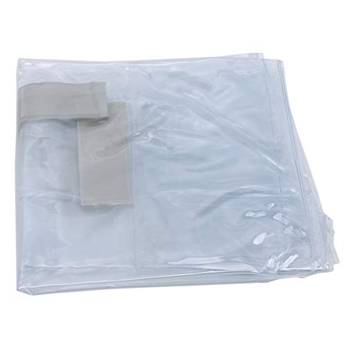 unknow Ristiege - Funda protectora para maleta, de PVC, transparente, 42 x 9,5 x 50 cm