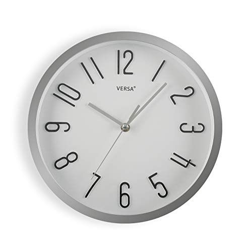 Versa Reloj de Pared 30 cm diametro 30 x 4,6 x 30 cm