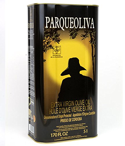 Aceite De Oliva Virgen Extra - Parqueoliva Lata 5 Litros (1 x 5 litro) Por Oliva Oliva Internet SL
