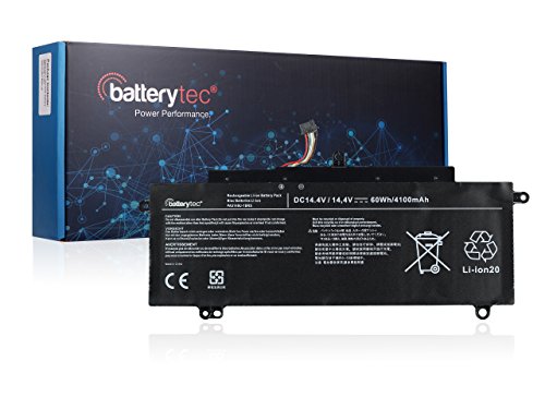 Batterytec® Bateria para Toshiba PA5149U-1BRS, Toshiba Tecra Z40, Tecra Z50 Z50-A Z50-A-11H Series, 4INP7/60/80, (02) 1588-5898. [14.4V 4100mAh, 12 Meses de garantía]