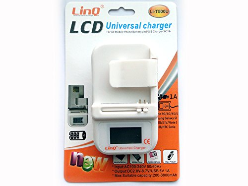 Cargador Universal DE Red para CASA BATERIA + USB MOVILES Y CAMARAS LCD