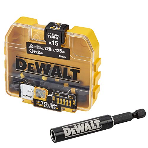 Dewalt DT70522T-QZ DT70522T-QZ-Juego de puntas de atornillado Impact Torsion (16 piezas), Único