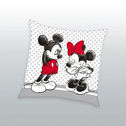 Disney Mickey Minnie Cojín Cojín Afelpado Cojín Decorativo 40 X 40CM