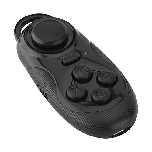 Eboxer Mini Control Remoto inalámbrico Bluetooth Controlador de Juegos Controlador de Juegos Joystick Autorretrato con Temporizador para Android/iOS/PC, etc.