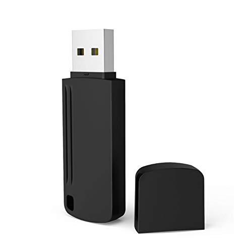 KEXIN Pendrive 64GB USB 2.0 Memoria USB 64GB Flash Drive 2.0 con Tapas para Computadoras PC Windows Mac OS( 64GB, Negro)