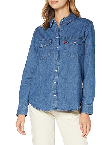 Levi's Essential Western Camisa, Going Steady (3), XS para Mujer