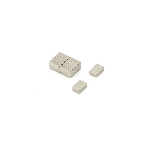 Magnet Expert MOD7-10 - Imanes rectangulares para manualidades (neodimio resistente, 6 x 4 x 2 mm, 0,64 kg, 10 unidades)