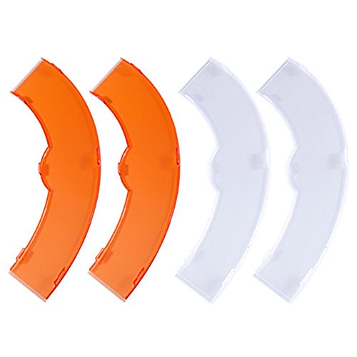 Neewer Juego de filtros de Color Naranja y Blanco para Neewer 14 pulgadas/36 centímetros, 50 W (Equivalente a 400 W) 5500 K Anillo de luz y 36 W LED SMD 5500 K Regulable Anillo luz