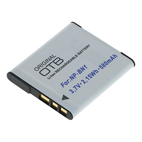 OTB Batería para Sony NP-BN1 de Ion de Litio, Color Negro